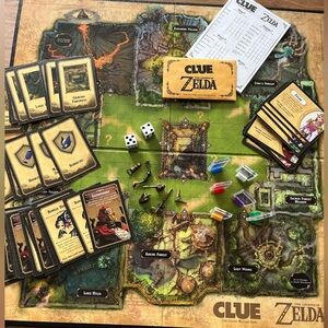 CLUE: The Legend of Zelda Board Game - Multicolor Game Set by Hasbro